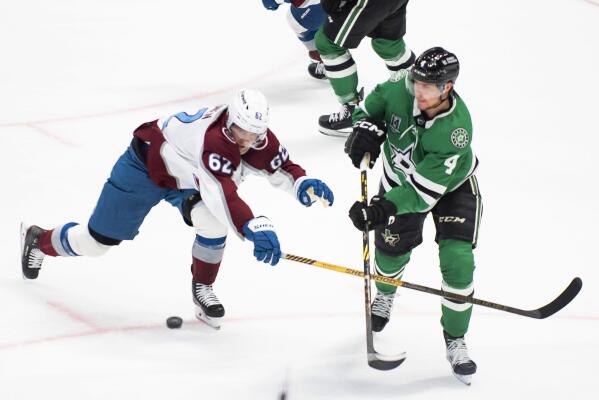 Marchment Pavelski end droughts as Stars dominate Avs 7 3 AP News